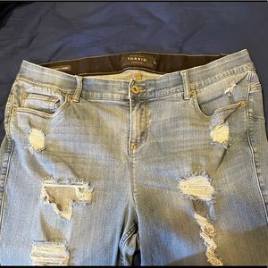 Torrid 20T Bombshell Skinny Jeans/Denim